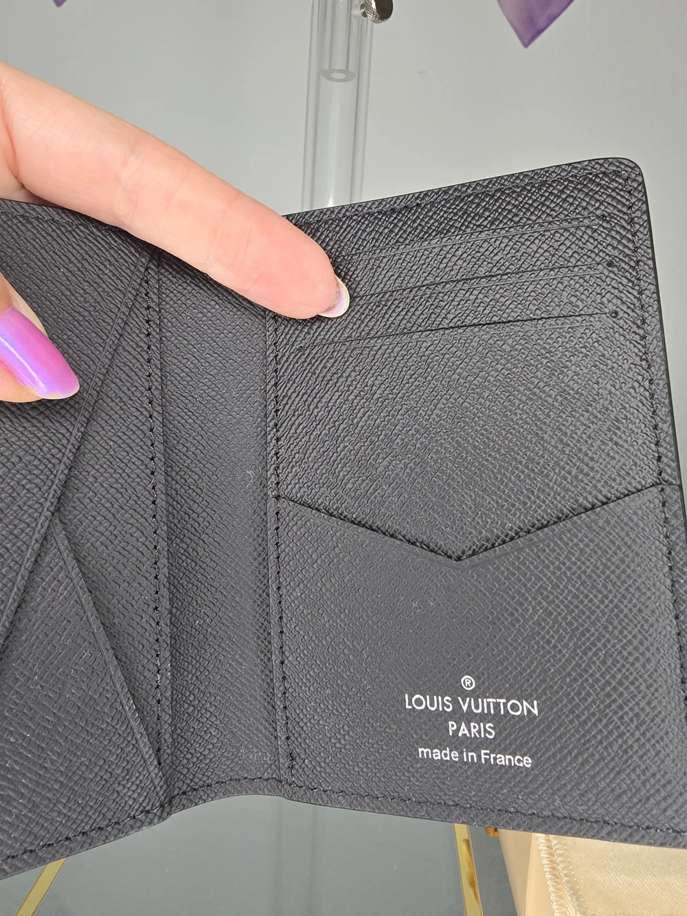 Louis Vuitton Black Monogram Eclipse Card Holder